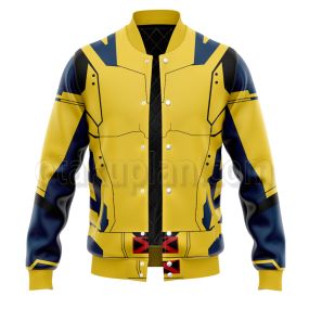 Deadpool 3 Classic Wolverine James Howlett Logan Varsity Jacket