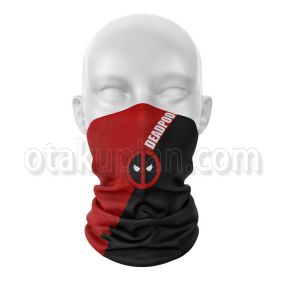 Dead Man Classic Black And Red Color Matching Neck Gaiter