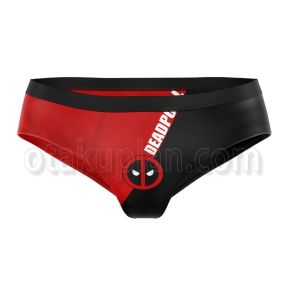 Dead Man Classic Black And Red Color Matching Panties Briefs Women