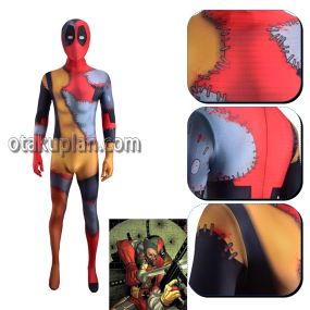 Deadpool One-piece Tights Cosplay Costume