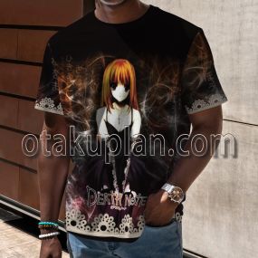 Death Note Misa Amane Black Cosplay T-shirt