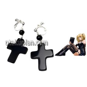 Death Note Misa Amane Outfits Ear Clip Cosplay Props