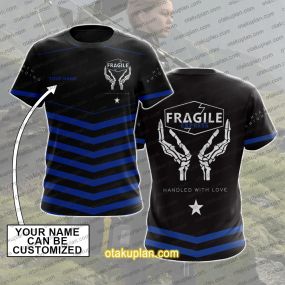 Death Stranding Fragile Express Custom Name T-shirt