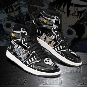 Death The Kid Shoes Soul Eater Custom Made Anime Sneakers