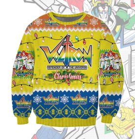 Defender of the Universe Voltron 2023 3D Printed Ugly Christmas Sweatshirt