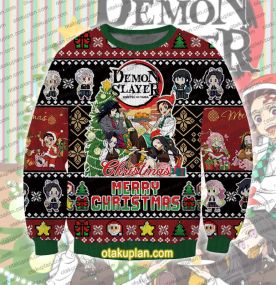 Demon Slayer All Ugly Christmas Sweatshirt