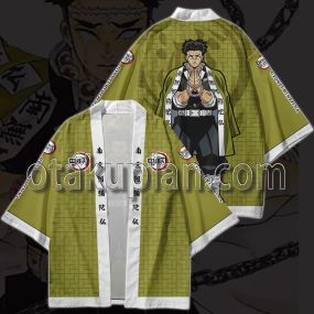 Anime Gyomei Kimono Anime Cosplay Jacket