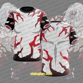 Demon Slayer Kibutsuji Muzan Full Form Cosplay T-Shirt