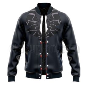 Demon Slayer Kibutsuji Muzan Suit Cosplay Varsity Jacket
