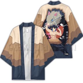 Demon Slayer Kimono Inosuke Kimono Otaku Merch Clothes