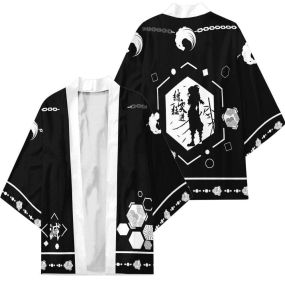 Demon Slayer KNY Inosuke Kimono Custom Uniform Anime Clothes Cosplay Jacket
