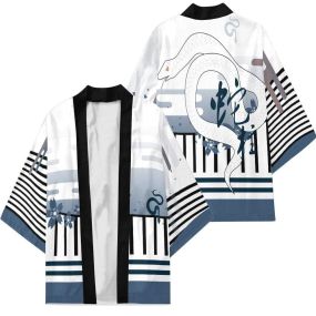 Demon Slayer Obanai Iguro Kimono Custom Uniform Anime Clothes Cosplay Jacket