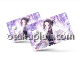 Demon Slayer Shinobu Artistic Purple Credit Card Skin