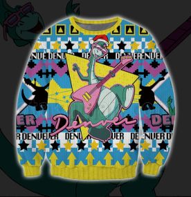 Denver The Last Dinosaur 3D Print Ugly Christmas Sweatshirt