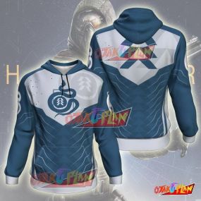 Destiny Hunter All Over Print Pullover Hoodie