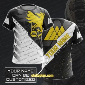 Destiny Warlock Custom Name T-shirt