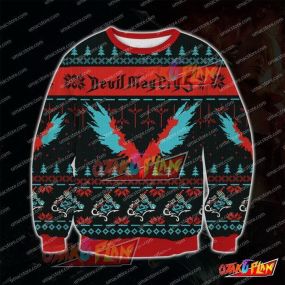 Devil May Cry V2 3D Print Ugly Christmas Sweatshirt