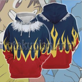 Digimon Digital Monster Motomiya Daisuke Coat Cosplay Hoodie