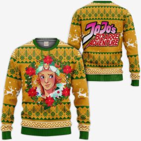 Dio Brando Ugly Christmas Sweatshirt Anime Bizarre Adventure Hoodie 1
