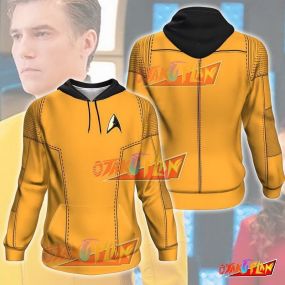 Discovery Captain James T. Kirk All Over Print Pullover Hoodie