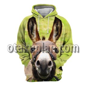 Donkey 3D All Over Printed T-Shirt Hoodie 1