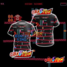 Donkey Kong New Game Unisex 3D T-shirt