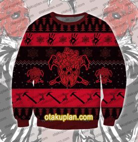Dorohedoro Shin 3D Print Ugly Christmas Sweatshirt