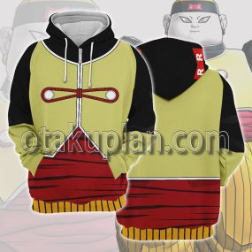 Dragon Ball Android 19 Cosplay Hoodie
