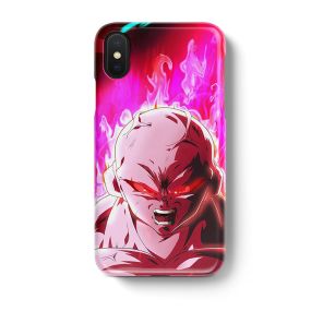 Dragon Ball Anime Character Buu Tempered Glass iPhone Case