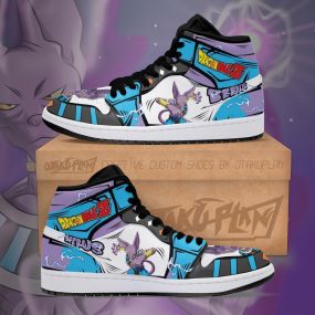 Dragon Ball Beerus DBZ Anime Sneakers Shoes