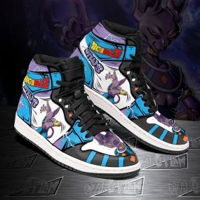 Dragon Ball Beerus Shoes Custom Made Anime DBZ Sneakers