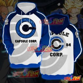Dragon Ball Capsule Corp Pullover Hoodie