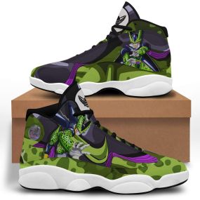 Dragon Ball Cell DBZ Anime Sneakers Shoes