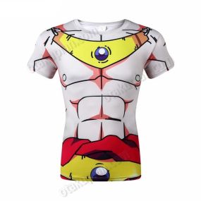 Dragon Ball Z Broly Short Sleeve Compression Shirt For Men