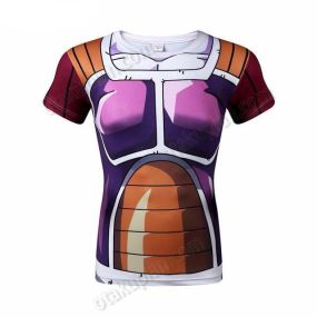 Dragon Ball Z Freiza Compression Shirt For Men Short Sleeve