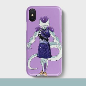 Dragon Ball Z Frieza Colors Tempered Glass iPhone Case