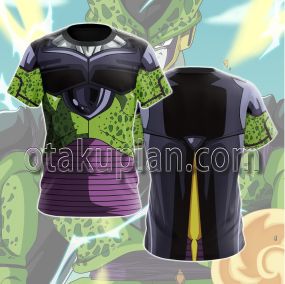 Dragon Ball Z Perfect Cell Cosplay T-shirt