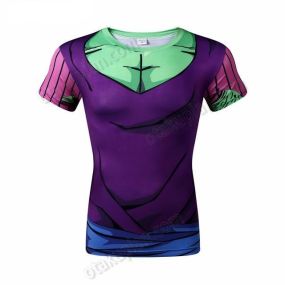 Dragon Ball Z Piccolo Short Sleeve Compression Shirt For Men