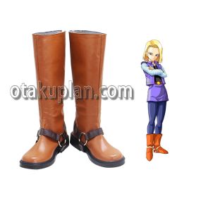 Dragon Ball Z Android No-18 Cosplay Shoes