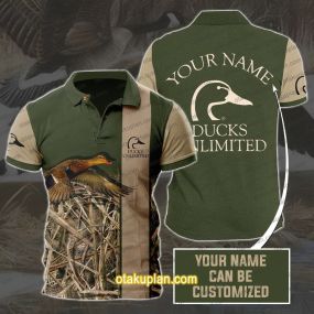 Ducks Unlimited Custom Name Polo Shirt