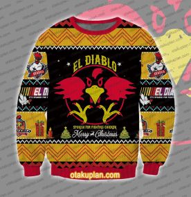 El Diablo Talladega Nights Ugly Christmas Sweatshirt