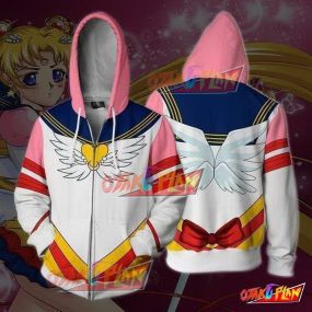 Sailor Moon Tsukino Usagi Eternal Zip Up Hoodie Jacket