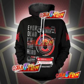 Even Dead I m The Hero Unisex Pullover Hoodie