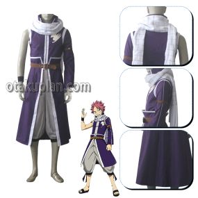 Anime Etherious Natsu Dragneel Purple Cosplay Costume