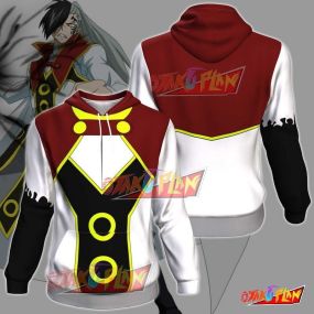 Anime Future Rogue All Over Print Pullover Hoodie