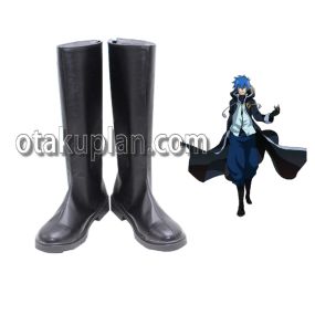 Anime Jellal Fernandes Black Cosplay Shoes