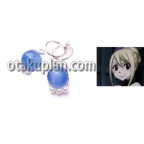 Anime Lucy Heartfilia Round Earrings Cosplay Props