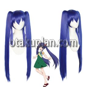 Anime Wendy Marvell Blue Cosplay Wigs