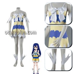 Anime Wendy Marvell Childhood Dress Cosplay Costume