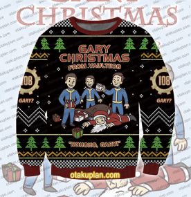 Fallout Gary Christmas 3D Printed Ugly Christmas Sweatshirt
